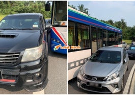 ft bas MRT sangkut