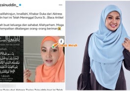 Ft Zarina Zainuddin Berita Palsu