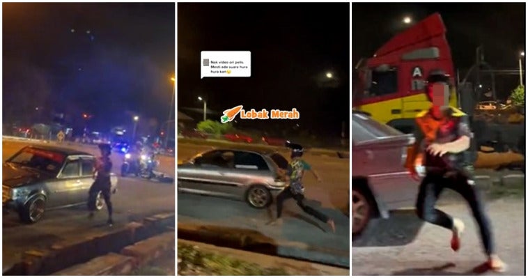 lari dari polis ipoh panik attack