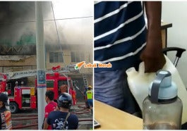 Lelaki Nekad Bakar Kedai Lepas Cinta Ditolak