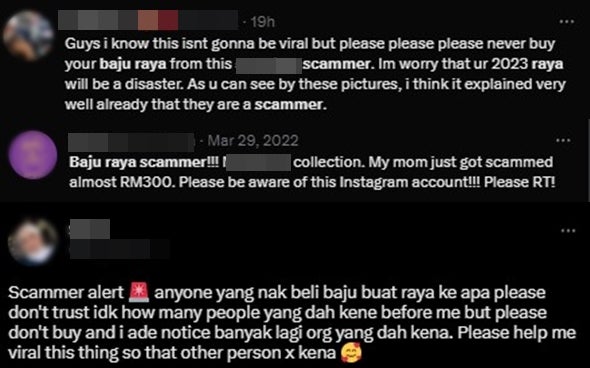 scammer baju raya 1