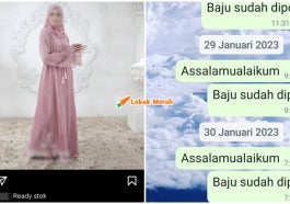 Scammer Baju Raya
