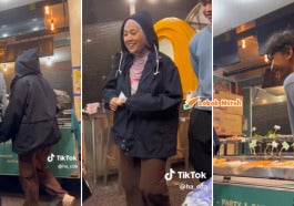 shila ubai pegang tangan