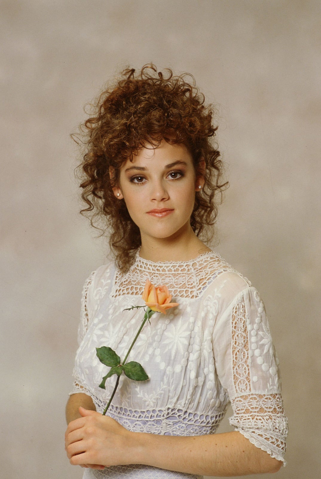 Studio Portrait Of American Actress Rebecca Schaeffer News Photo 57561185 1555008420