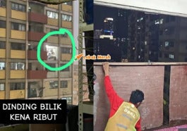 F4 Dbkl Baiki Dinding Tercabut