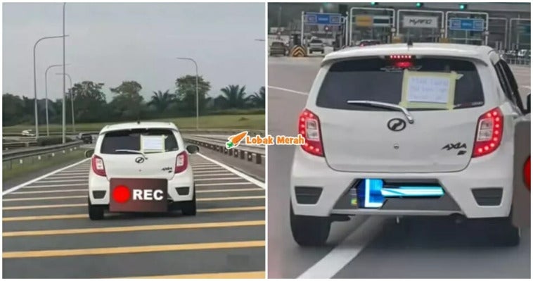 Ft Wanita Bawa Kereta Perlahan Lepas Bersalin