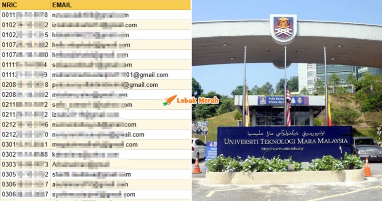 Kebocoran Data Uitm