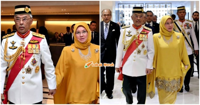 permaisuri dan agong baju cantik