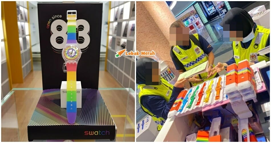 Swatch Pelangi Lgbt Kdn