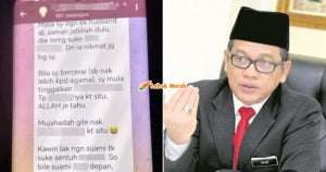 wanita telegram menteri agama 1