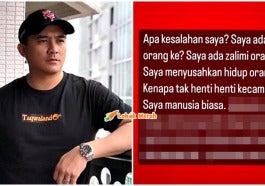 aaron aziz tertekan dikecam