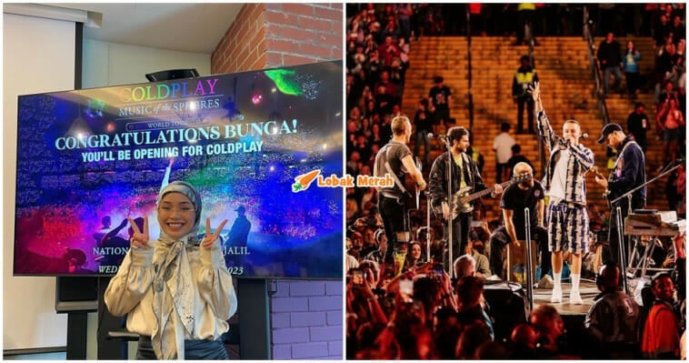 Bunga Respon Dipertikai Opening Act Coldplay