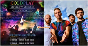 Coldplay Show Baru Di Singapura