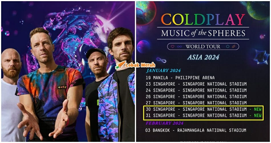 coldplay tambah 2 hari lagi di singapore