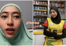 Ft Gadis Diperli Pelanggan Stesen Minyak