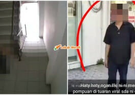 hati hati tuaran lelaki oku cabul tangga