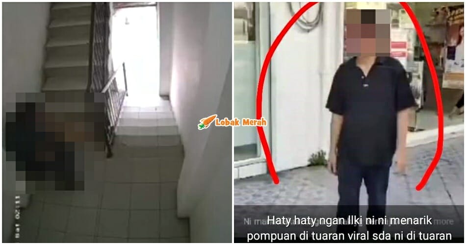 hati hati tuaran lelaki oku cabul tangga