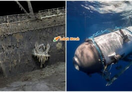 Kapal Selam Lawat Titanic Hilang