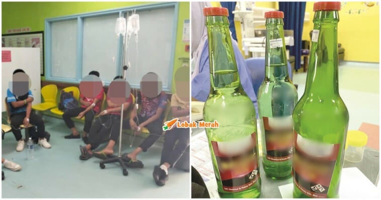 pelajar meninggal minum air spirit