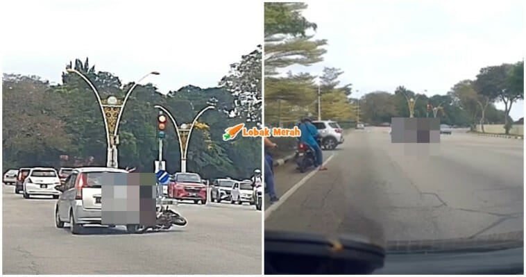 Pemandu Warga Emas Langgar Lampu Kuning