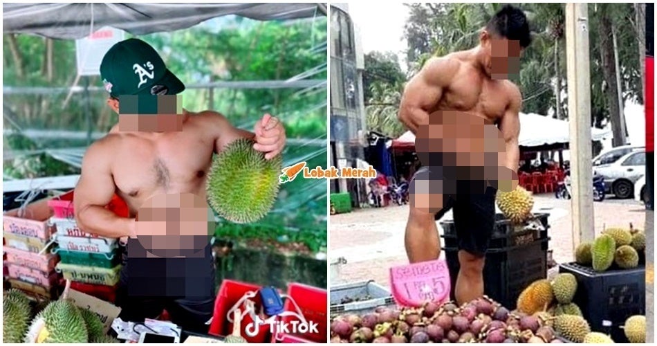 penjual durian sado ditegur jheat 1