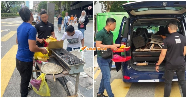 Dbkl Angkut Peniaga Jagung