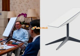F1 Starlink Antenna