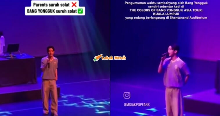 F2 Artis K Pop Beri Laluan Untuk Peminat Solat Ketika Konsert