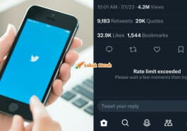 F2 Rate Limit Exceeded Twitter