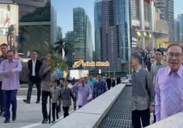 F3 Anwar Ibrahim Bertegur Sapa Dengan Rakyat