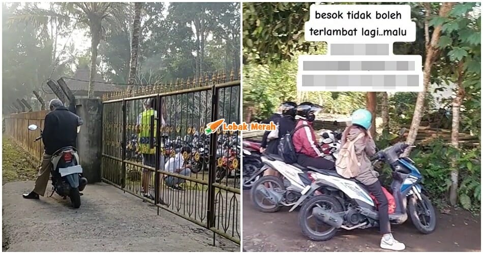 guru lewat ke sekolah