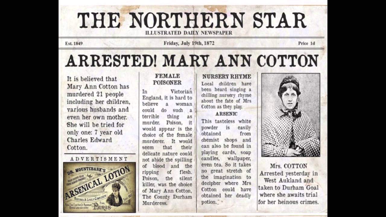 Newspaper Report Of Cottons Arrest Youtube