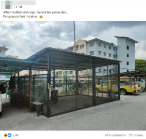 Parking Di Rumah Flat