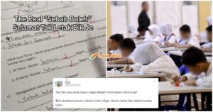 sebab boleh jawab exam