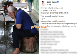 Setahun Najib Razak Penjara