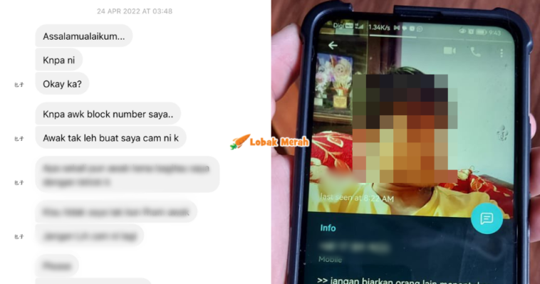 Stalker Hantar Mesej Bukan Bukan 1