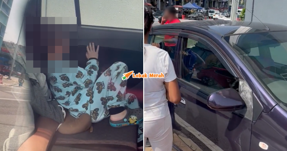 Tinggalkan Anak Dalam Kereta