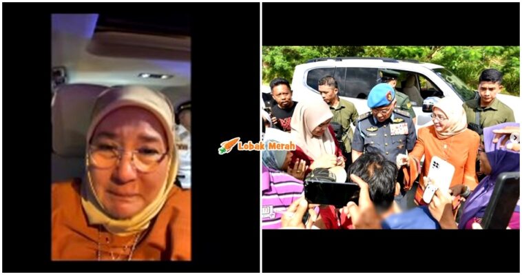 Agong Permaisuri Ke Tawau Sabah Sambutan Terharu Nangis