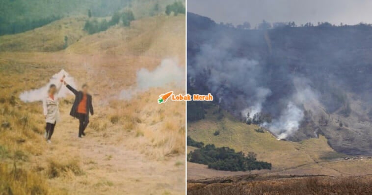 Bromo Terbakar