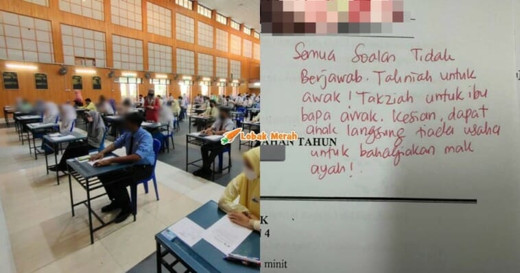 F3 Pelajar Tak Jawab Langsung Soalan