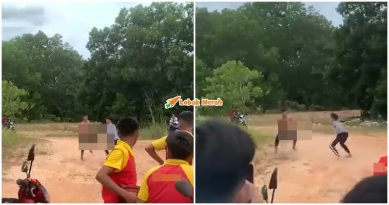 Pelajar Bergaduh Makwe Bb