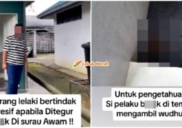 Buang Air Besar Dekat Surau Awam