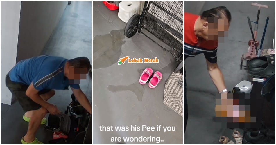 Curah Air Kencing Depan Rumah