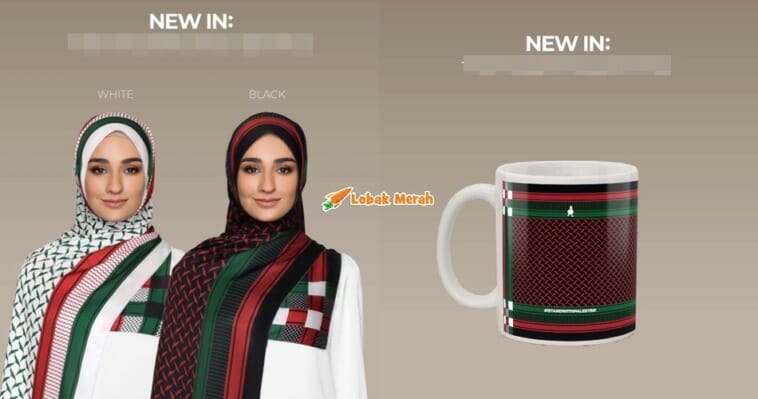 F1 Tudung Palestine