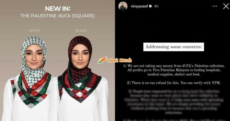 F4 Viviy Yusof Jelaskan Isu Tudung Palestine 2