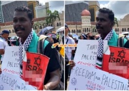 indian uncle sokong palestin