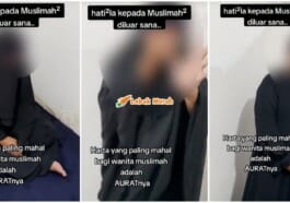 Intai Pakai Baju Lelaki Berniqab