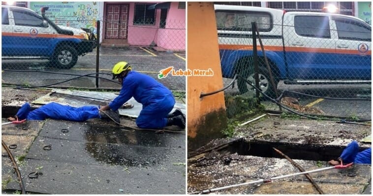 sejam cari mangsa jatuh longkang