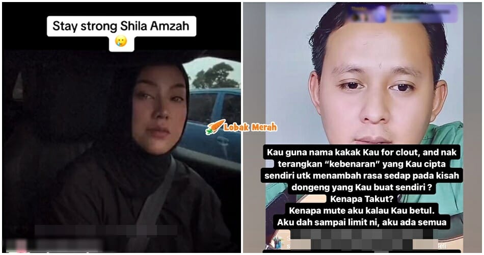 shila amzah sedih dibenci adik sendiri