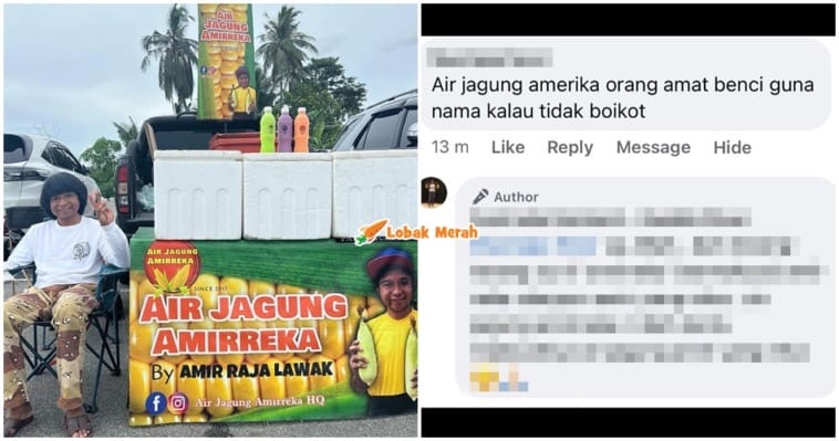 air jagung amer raja lawak diboikot